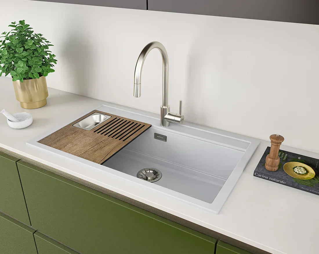 Lavello per cucina bianco: come scegliere il migliore?