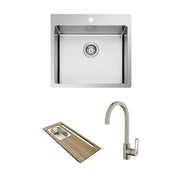 Deus S + Complement Plus 170 Navis Cutting Board + Venus Nickel