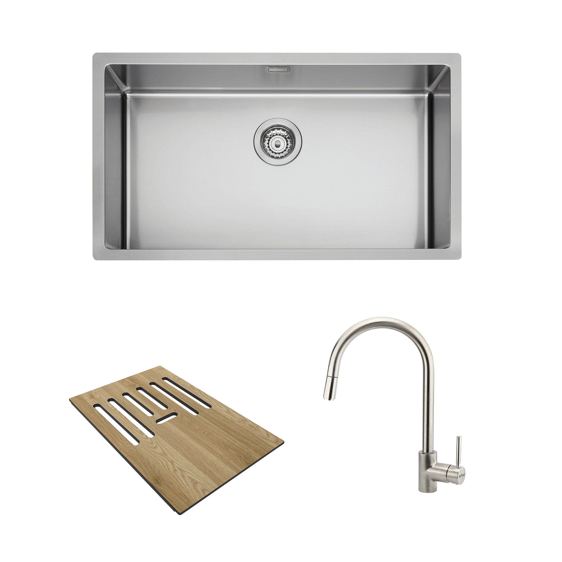 Lumium M Inset + Complement 280 Navis Cutting Board + Hippo Nickel