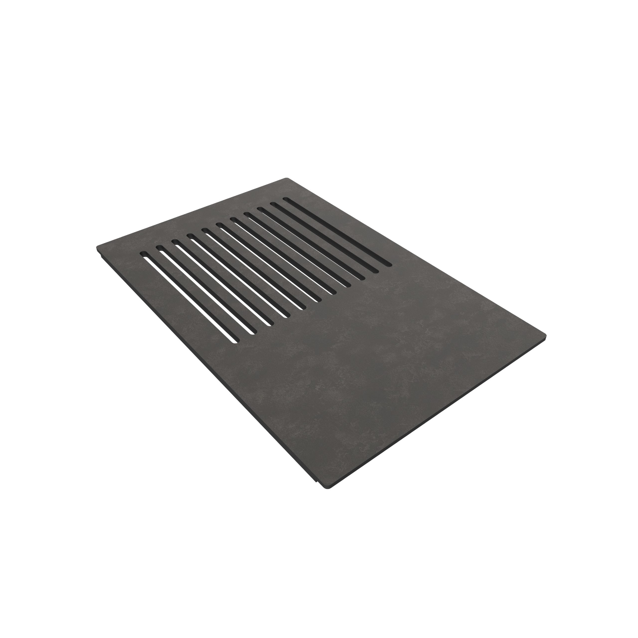 Deus M + Complement Linear 280 Petra Cutting Board + Aster Nickel