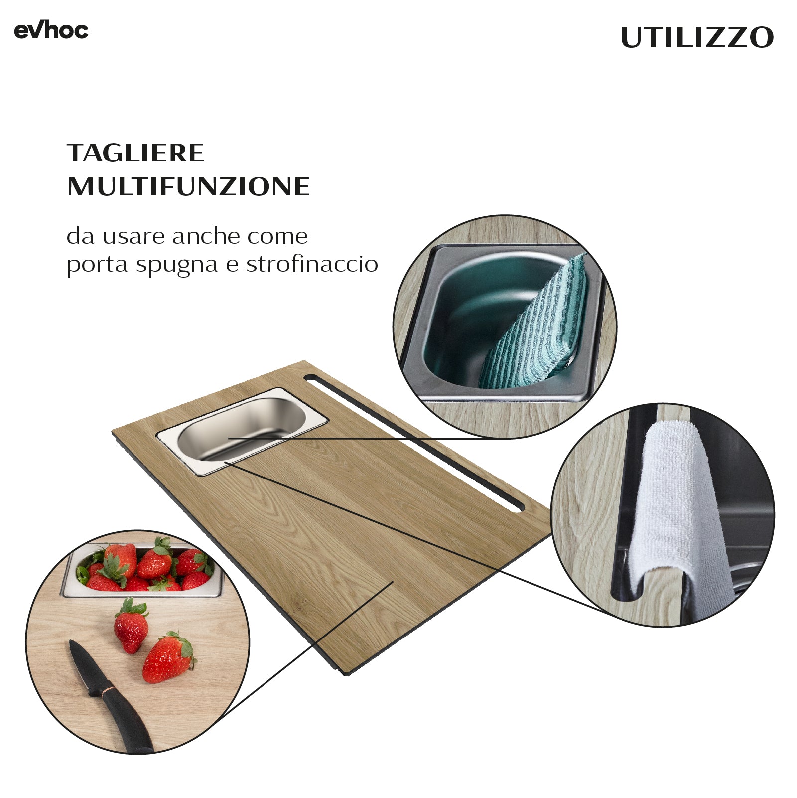 CUTTING BOARD COMPLEMENT PLUS 280