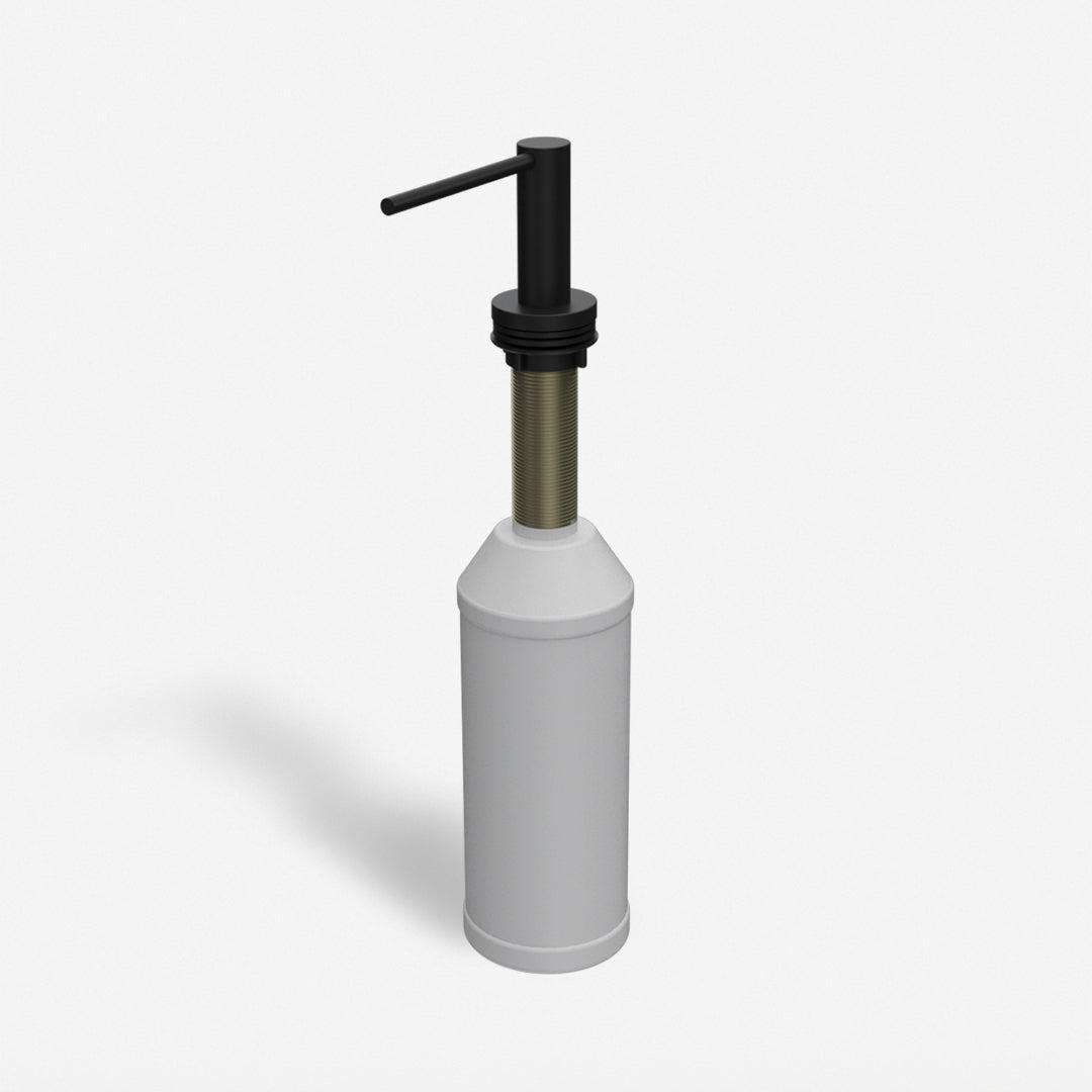 dispenser sapone per lavello Drop nero