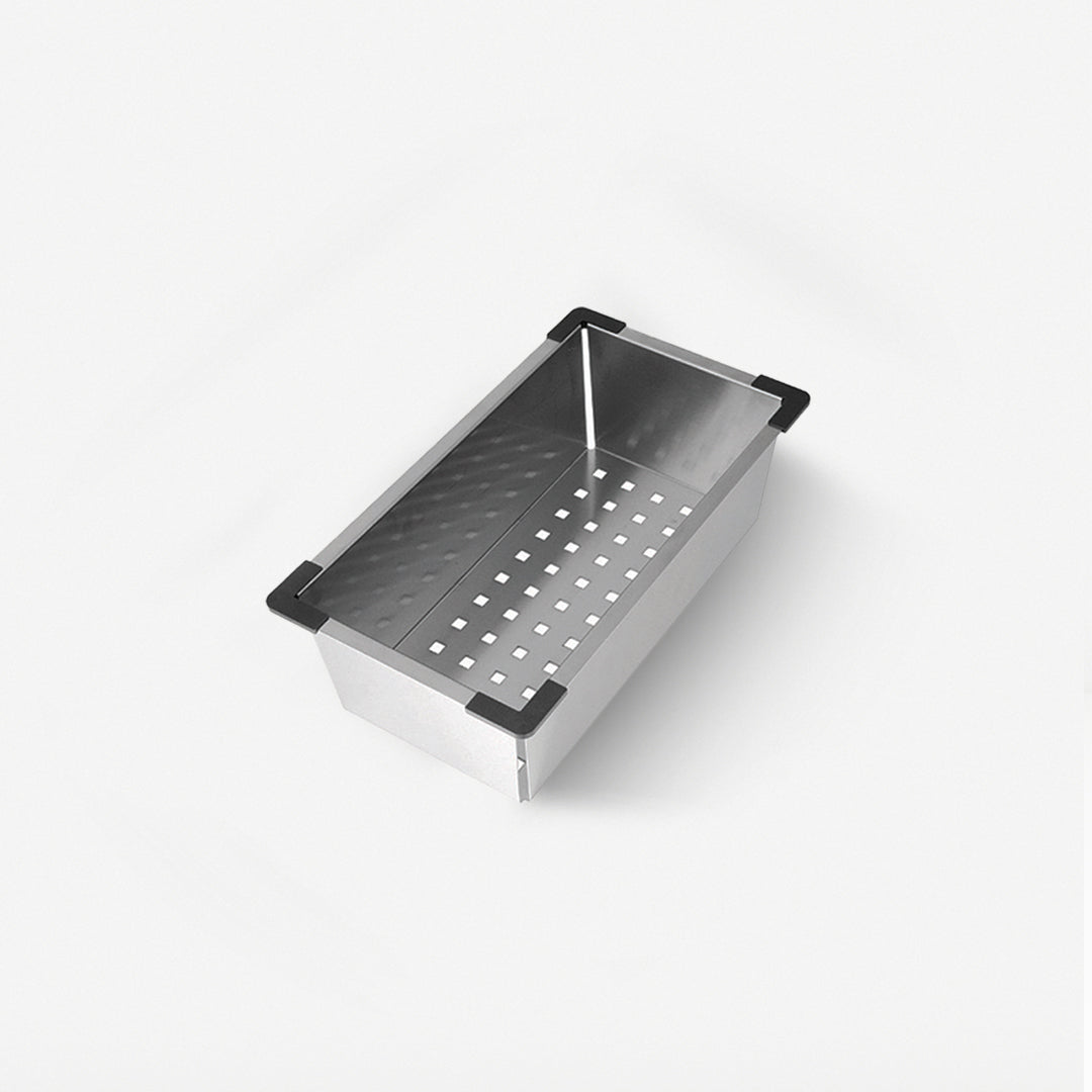 vaschetta per lavello in acciaio inox metal tray m