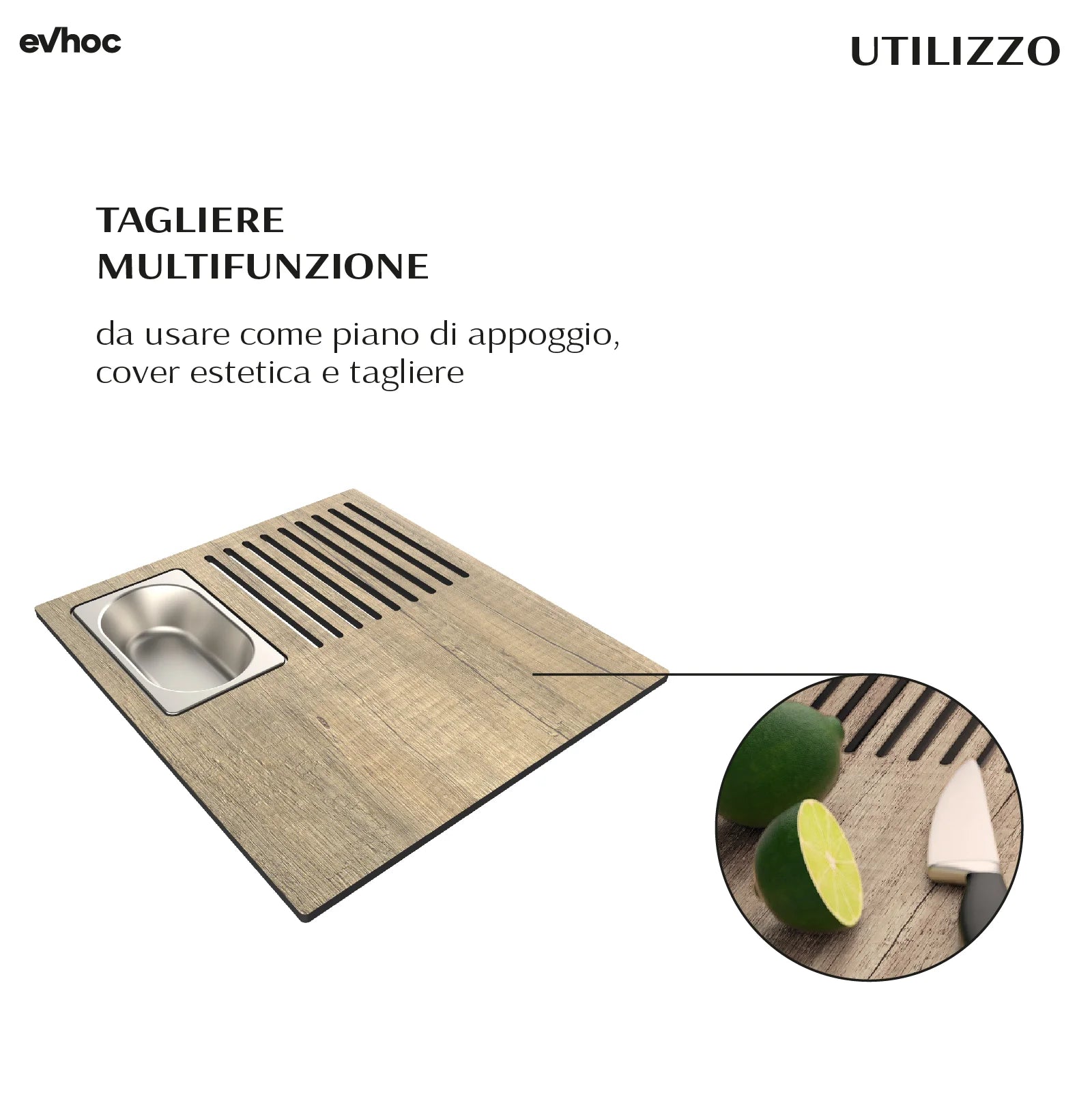 CUTTING BOARD COMPLEMENT PLUS 340