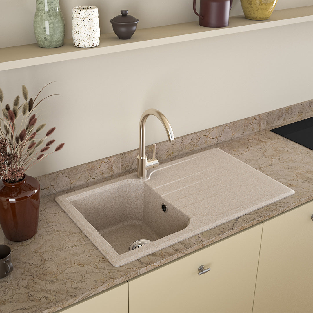 render lavello sopratop in kuarzite adhoc s avena