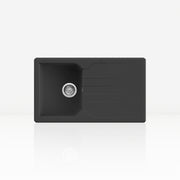 lavello sopratop in kuarzite adhoc s nero