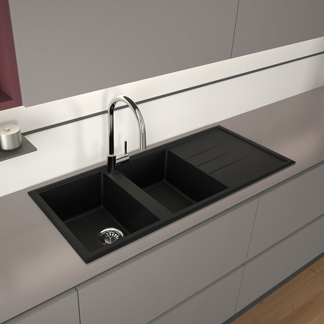 render lavello adhoc l nero