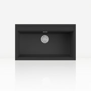 lavello in kuarzite sopratop desiderata l nero