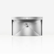 ETHERNA XXL - Lavello in acciaio inox Sopratop 84x50 cm