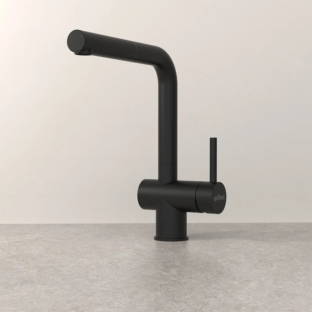 HELION - Miscelatore con doccetta estraibile