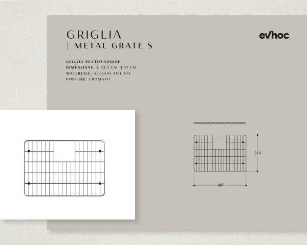 METAL GRATE S Grid - Evhoc