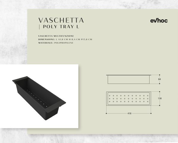 POLY TRAY L - Evhoc