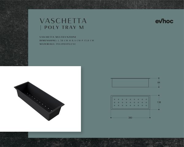 POLY TRAY M - Evhoc