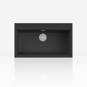 lavello in kuarzite sopratop desiderata l nero