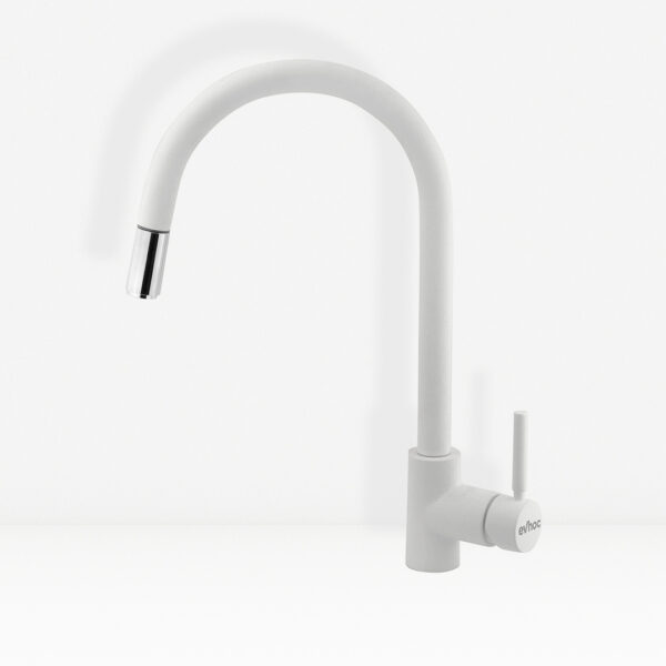 miscelatore da cucina con doccetta hippo cromo