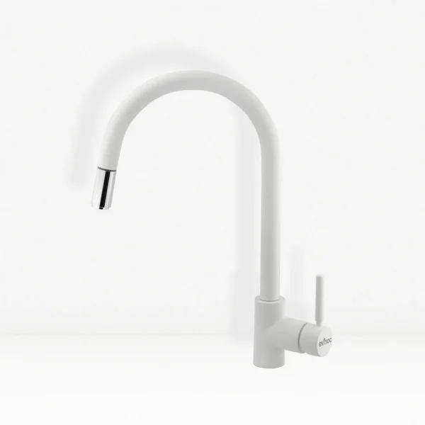 miscelatore da cucina con doccetta hippo cromo