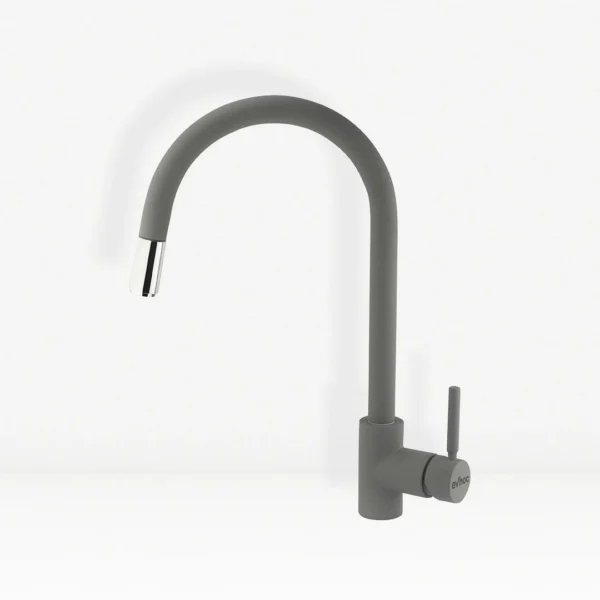 miscelatore da cucina con doccetta hippo cromo