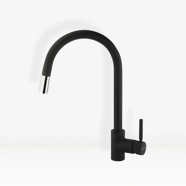 miscelatore da cucina con doccetta hippo cromo