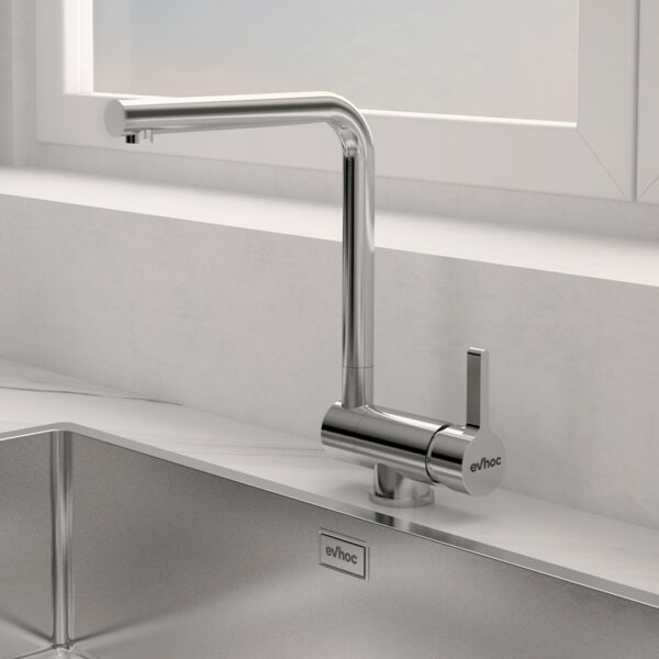 render miscelatore sottofinestra levius cromo