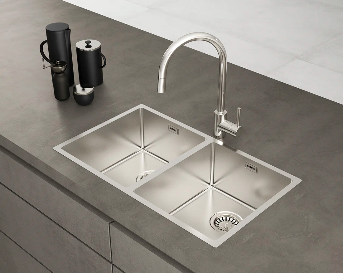 Why Choose a Double Basin Sink? - Evhoc