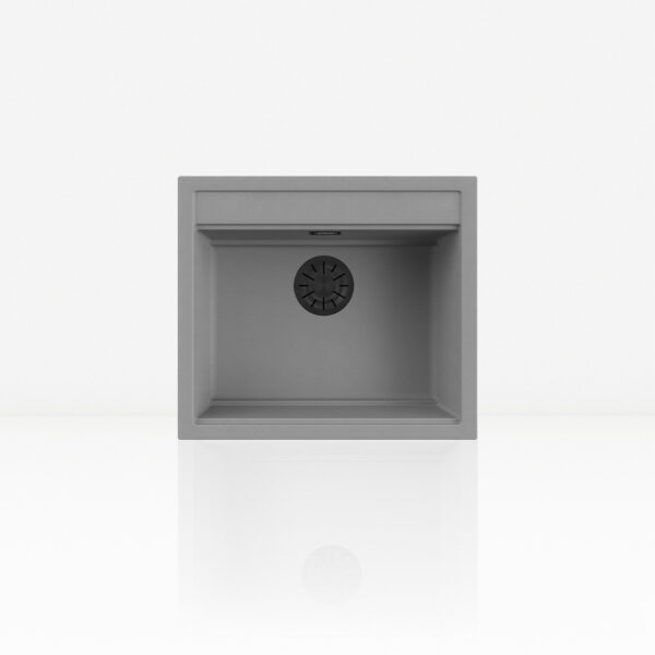 lavello in kuarzite sopratop desiderata xs grigio