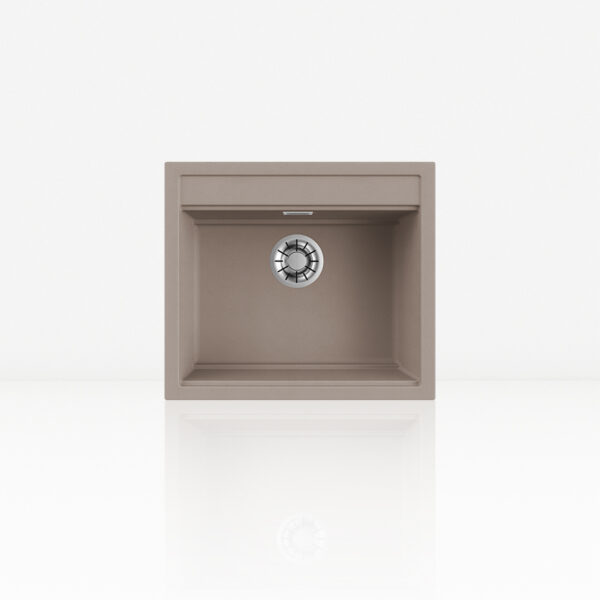 lavello in kuarzite sopratop desiderata xs grigio
