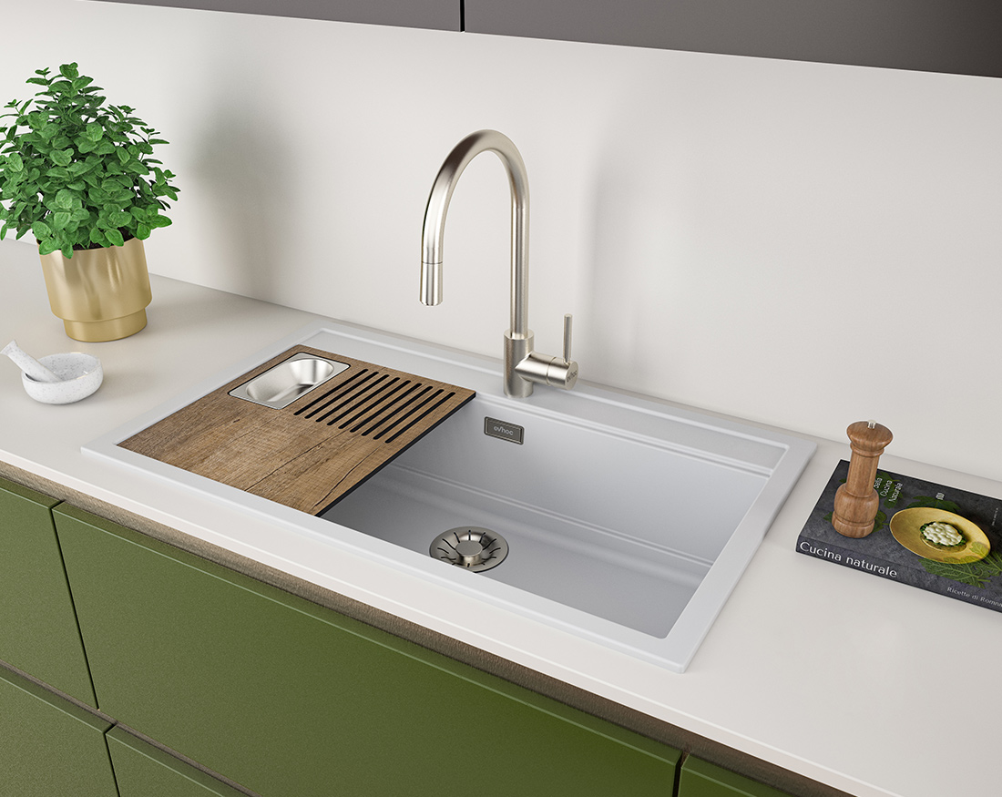 White Kitchen Sink: How to Choose the Best One?