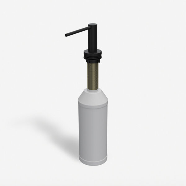 dispenser sapone per lavello Drop cromo